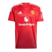 Camisa de time de futebol Manchester United Bruno Fernandes #8 Replicas 1º Equipamento 2024-25 Manga Curta